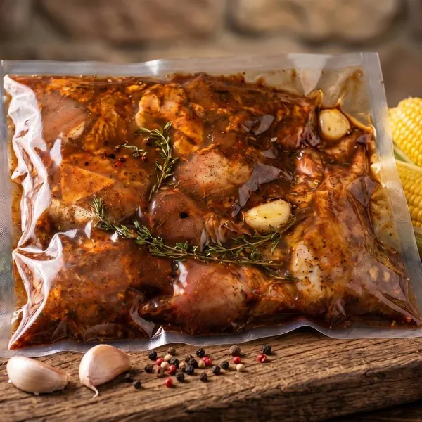 Шашлык из фермерской курочки